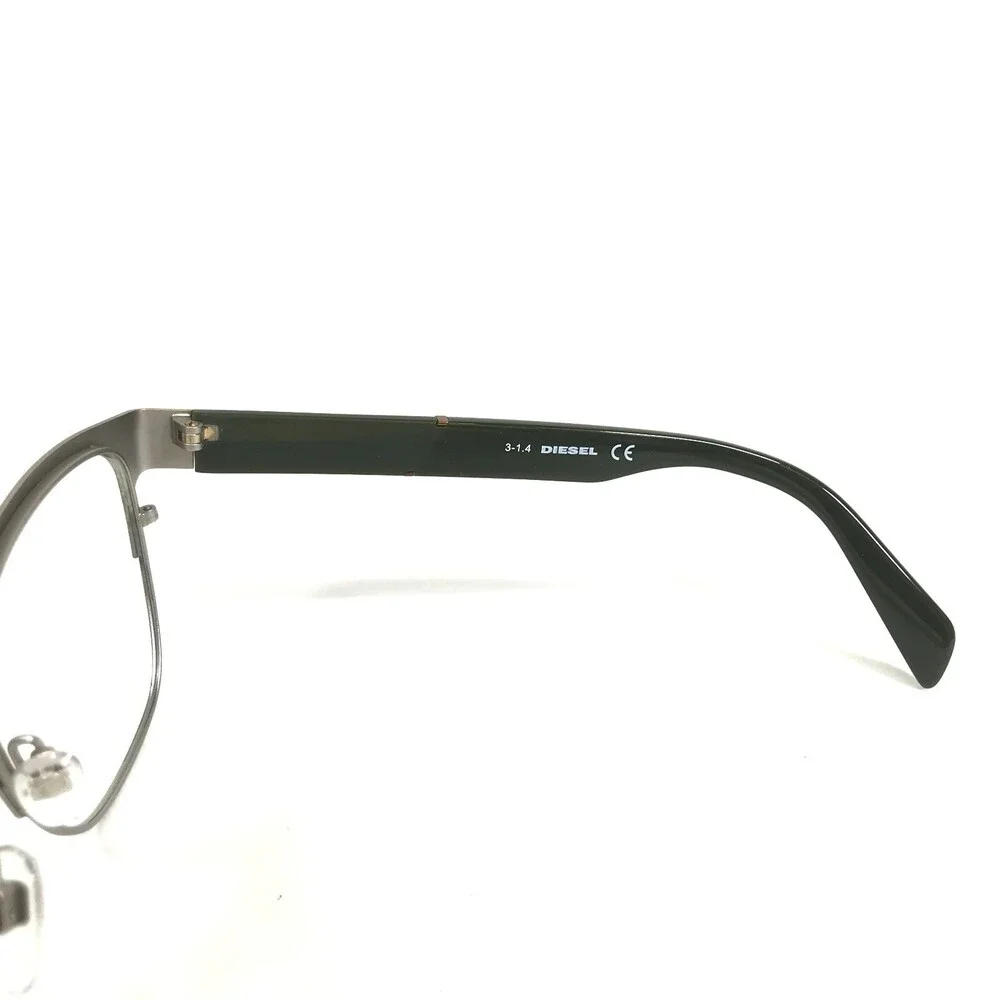 Diesel Eyeglasses Frames DL5094 col.098 Gray Marble Green Square 55-16-145